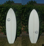 6'0" California "Big Dude" Groveler Shortboard